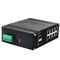 Industrial L2+ Managed Ethernet Switch Din Rail 8 Port 10/100/1000T + 2 Port 1000X SFP