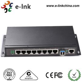 Commutateur optique contrôlé 8 par ports de fibre de Gigabit Ethernet avec la liaison montante combinée de SFP