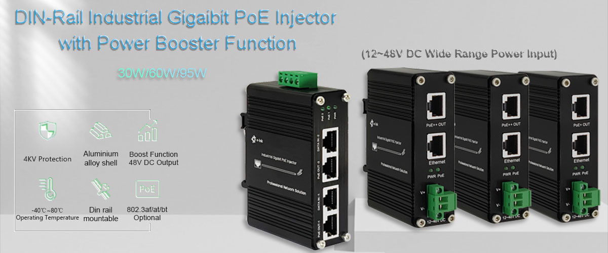 Injecteur Power Over Ethernet POE