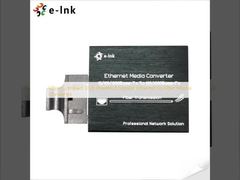 Convertisseur de média fibre optique Gigabit Ethernet alimenté par USB ultra-compact
