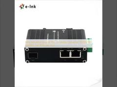Mini Convertisseur Média Gigabit PoE++ Industriel 10/100/100 IEEE802.3bt 90W par Port
