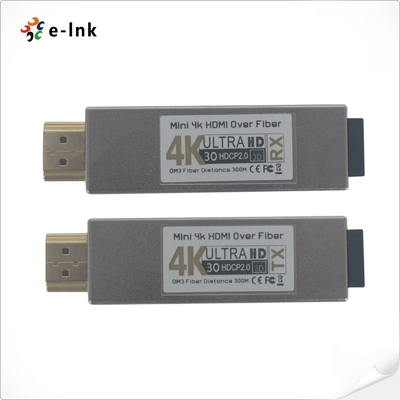 Mini 4K HDMI Optical Extender Uncompressed Multimode USB Input 300M