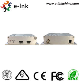 HDMI TO TVI Video CCTV Fiber Optic Converter 4-5 Watts 400 Meters For 1080P