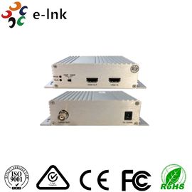 HDMI TO TVI Video CCTV Fiber Optic Converter 4-5 Watts 400 Meters For 1080P