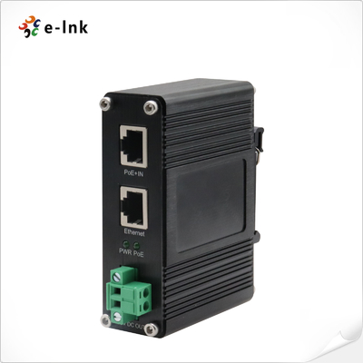 Industrial-Grade PoE Splitter with 19VDC Output and IEEE802.3af/at Compliance