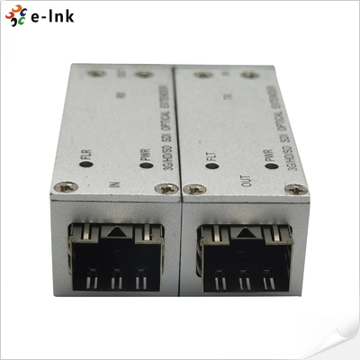 Mini 3G-SDI Fiber Converter Supports SMPTE Standards for HD/SD-SDI Transmission