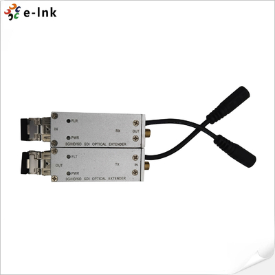 Mini 3G-SDI Fiber Converter Supports SMPTE Standards for HD/SD-SDI Transmission