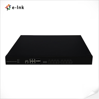 LNK-M8G4E 16-Port Gigabit Switch with 10G SFP+ Ports Non-Blocking Switching