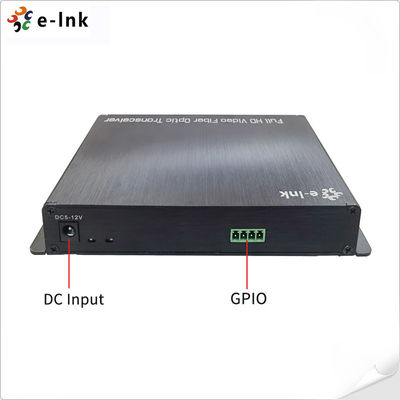 RS232 BIDI Audio 2.97Gbps HDMI KVM Over Fiber Extenders