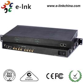 Kit adaptateur Ethernet sur coaxiale à 8 ports pour la vidéosurveillance IP sur câble coaxial