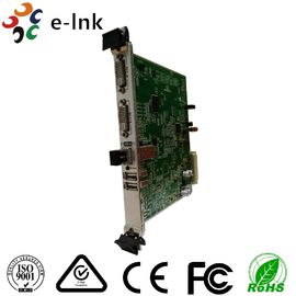 port Dvi de 10G SFP+ au type de carte de support du convertisseur 5U d'Ethernet 4K 3840*2160/60P