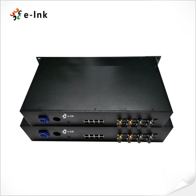 8Ch Gigabit PoE + 6Ch 3G-SDI vers l'avant + 2Ch 3G-SDI vers l'arrière