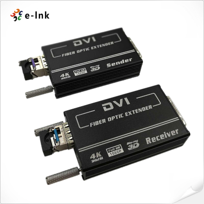 Extenseur fibre DVI haute qualité avec résolution 4K et compatibilité HDMI