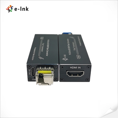 Prolongateur HDMI Fibre 4Kx2K Signal Non Compressé Distance de Transmission 80km Certifié RoHS