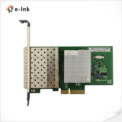 Carte réseau Intel 82580EB, quatre ports SFP, PCIe X4, compatible virtualisation