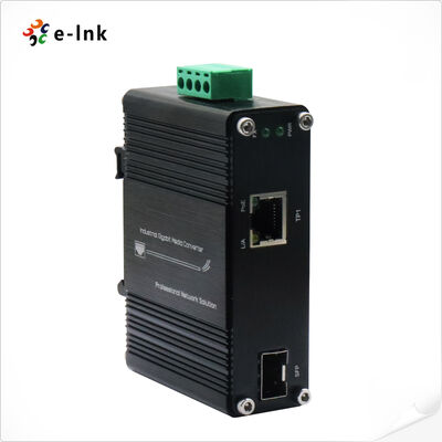 Haute tension DC9-54V Augmentation à 30W PoE + pour le réseau robuste 2.5G Copper et 10G SFP +